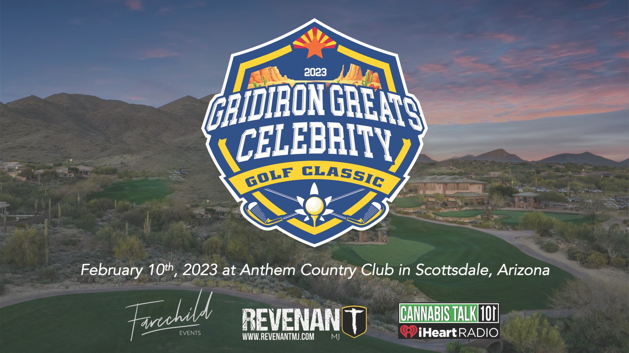 The Gridiron Greats Celebrity Golf Classic to be hosted in February of 2023